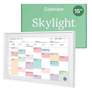 NEW Skylight Calendar: 15-inch Smart Digital Calendar & Chore Chart